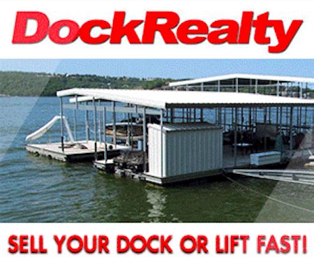 Dock realty - Dock Dealers helps you buy and sell new and used docks, lifts, and slips at the Lake of the Ozarks. Browse featured listings of various types, sizes, and prices of docks and lifts. 